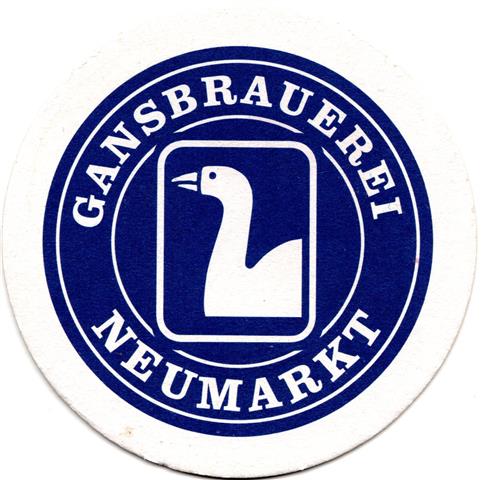 neumarkt nm-by gans rund 1a (215-gansbrauerei neumarkt-blau)